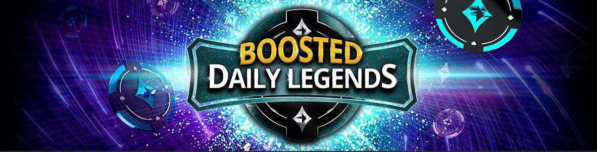 Boosted Daily Legends promotion on partypoker