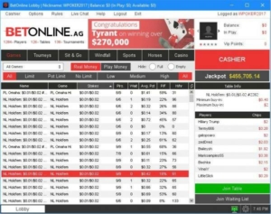 Betonline poker store